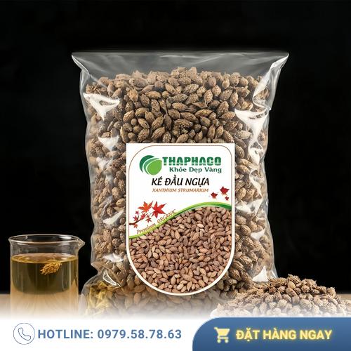 Cây ké đầu ngựa tươi và thảo dược thiên nhiên