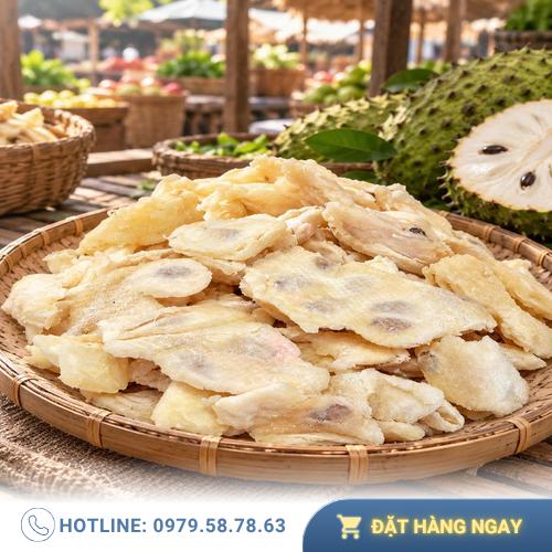 Mãng cầu sấy dẻo thơm ngon và những băn khoăn về đường huyết