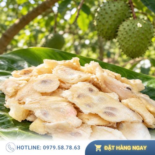 Sản phẩm mãng cầu sấy dẻo chất lượng cao tại THAPHACO