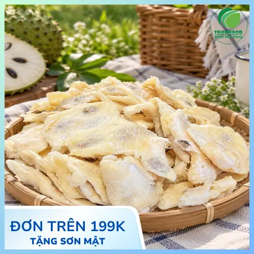 Sản phẩm mãng cầu sấy dẻo giàu dưỡng chất