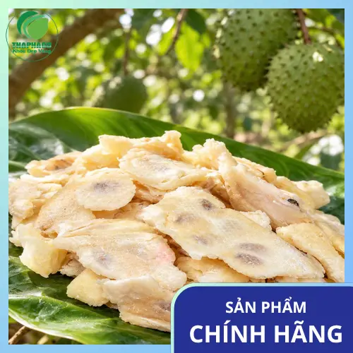 Mãng cầu sấy dẻo THAPHACO làm quà biếu tặng